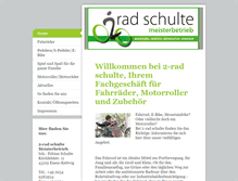 Tablet Screenshot of 2-rad-schulte.de